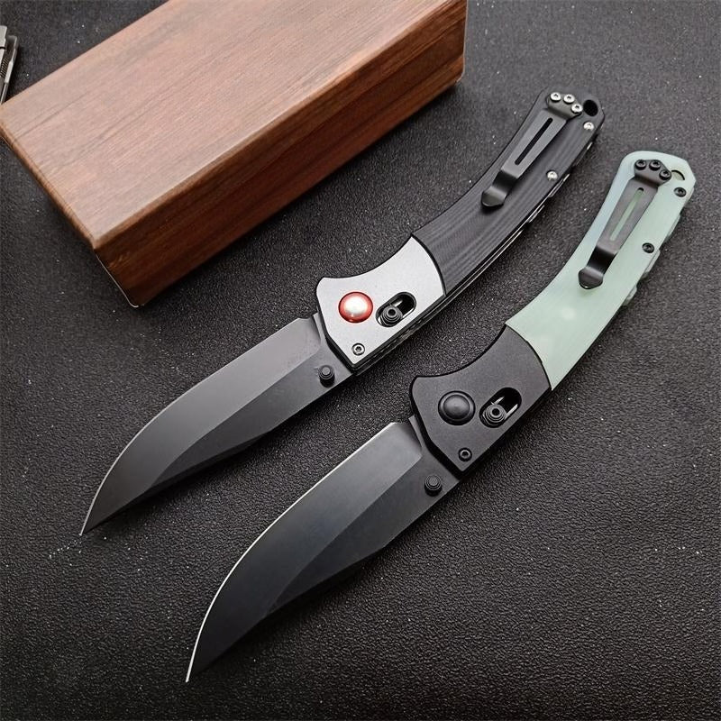 BM15080 G10 Handle Material 9cr18mov Outdoor Folding Knife