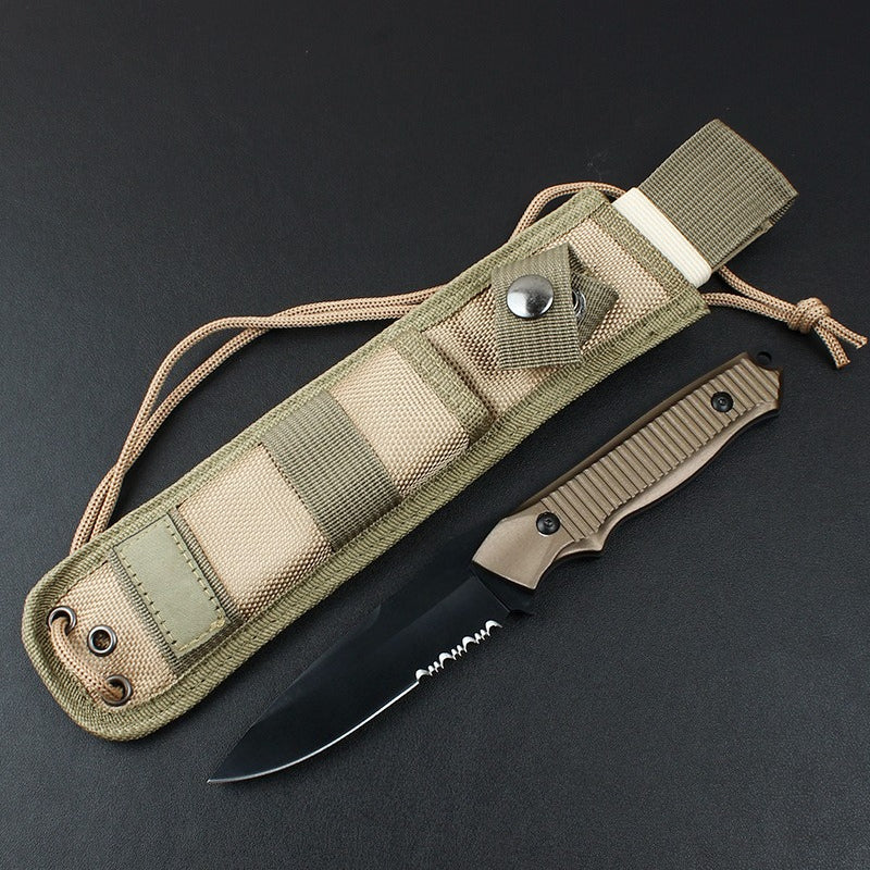 BM140BK Champagne Handle Outdoor Knife