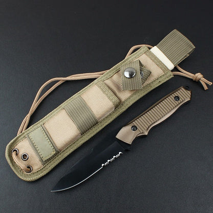 BM140BK Champagne Handle Outdoor Knife