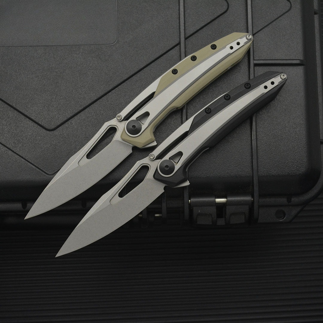 ZT099 G10 8cr13mov Outdoor Folding Knife