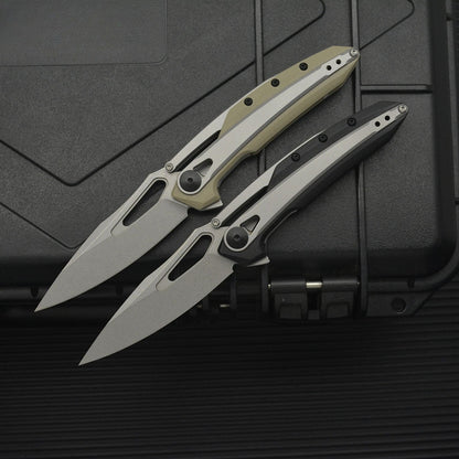 ZT099 G10 8cr13mov Outdoor Folding Knife