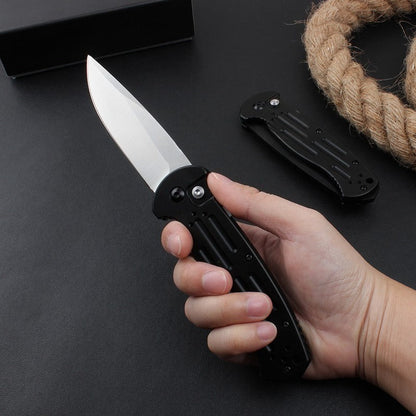 BM9051 AFO II 59-60HRC T6 Aluminum Alloy Anodized CNC Outdoor Portable Knife