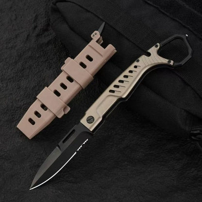 N690 Steel Nylon Fiberglass Outdoor Folding Knife