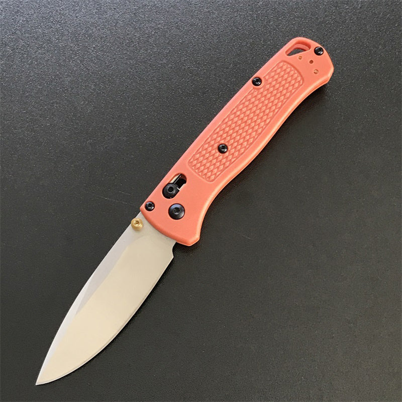 Outdoor BM 535 535S Folding Glass Fiber Camping Pocket Knife