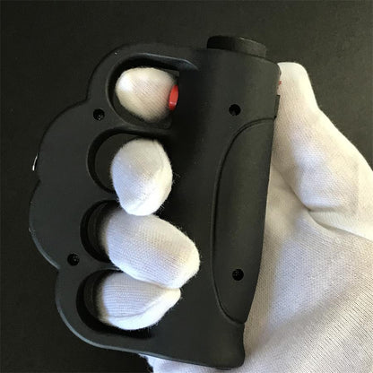 Multifunctional Black Four-hole EDC Outdoor Tool for Easy Carrying