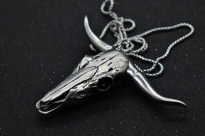 Damascus Steel Bullhead Outdoor Carrying EDC Tool