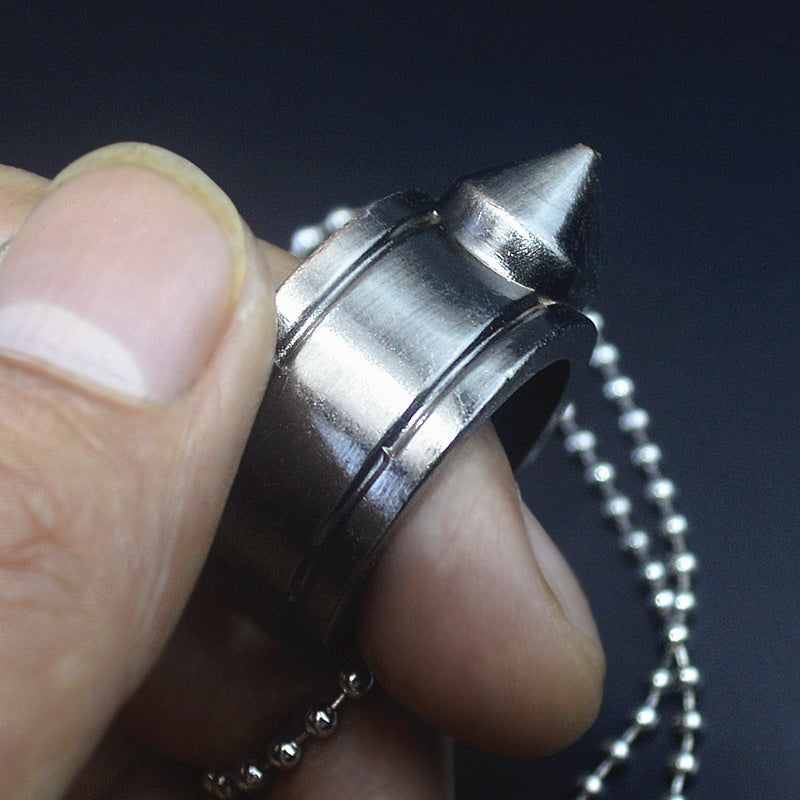 One Finger Ring Pendant Pocket EDC Tools