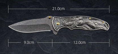 Female God Handle Folding Outdoor Pocket EDC Tool
