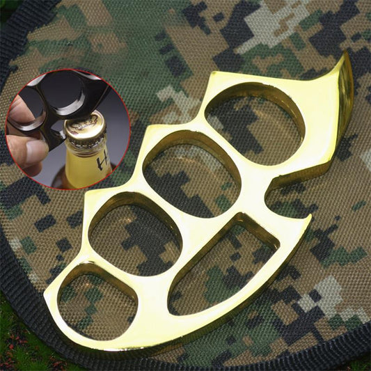 Zinc Bottle Opener Creative Outdoor EDC Tool