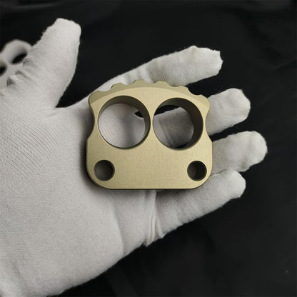 Thickened Two-hole Aluminum Mini Skull Portable EDC Tool
