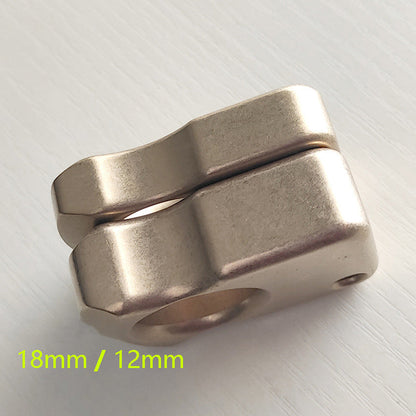 Single Hole Brass Multi-style Edc Tool
