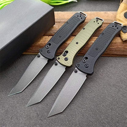 BM537GY Aluminum Alloy Outdoor Folding Knife