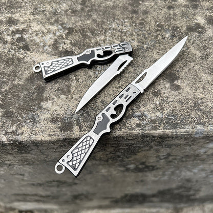 Creative Mini Folding Keychain Pendant Decoration Invisible Tool