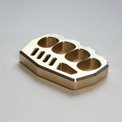 Thickened Brass Big Four Holes Outdoor Tool