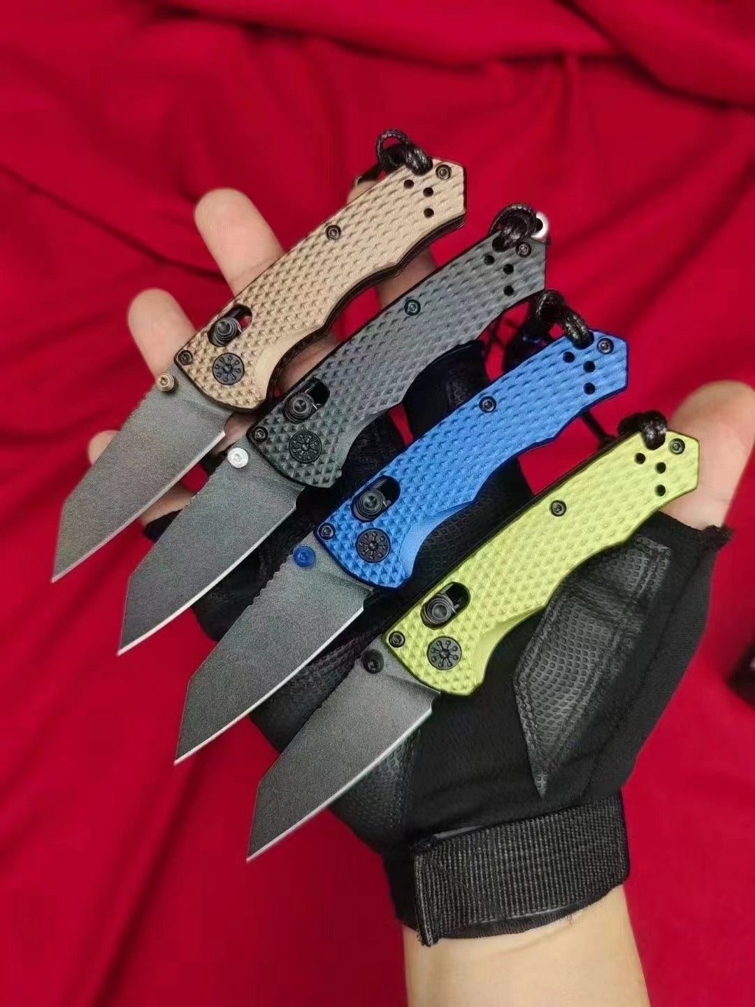 BM290 Aviation Aluminum Handle M4 Steel Outdoor Folding Knife