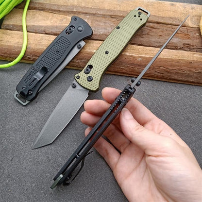 BM537GY Aluminum Alloy Outdoor Folding Knife