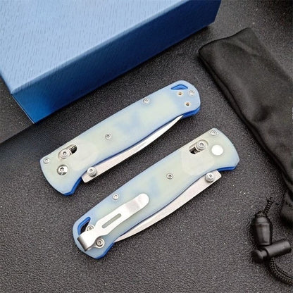 BM535 Gradient Blue G10 Handle S30v Outdoor Folding Knife