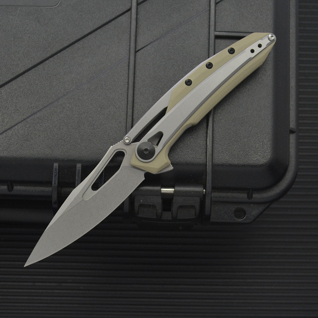 ZT099 G10 8cr13mov Outdoor Folding Knife