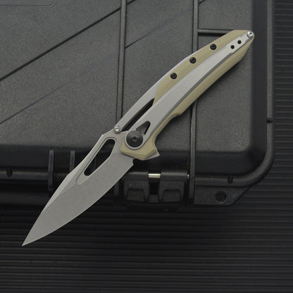 ZT099 G10 8cr13mov Outdoor Folding Knife
