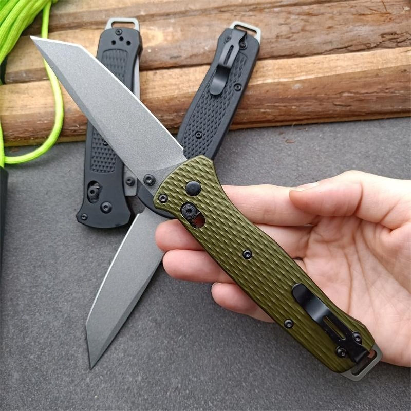 BM537GY Aluminum Alloy Outdoor Folding Knife