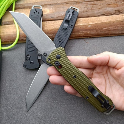 BM537GY Aluminum Alloy Outdoor Folding Knife