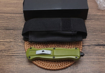 BM3300 Small Green Handle Aluminum Alloy Outdoor Portable Knife