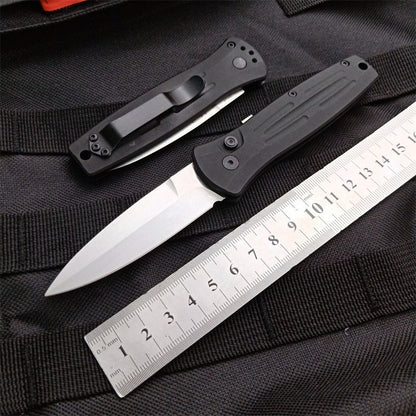 BM3551 Black Stonewashed 154CM Steel Outdoor Folding Knife