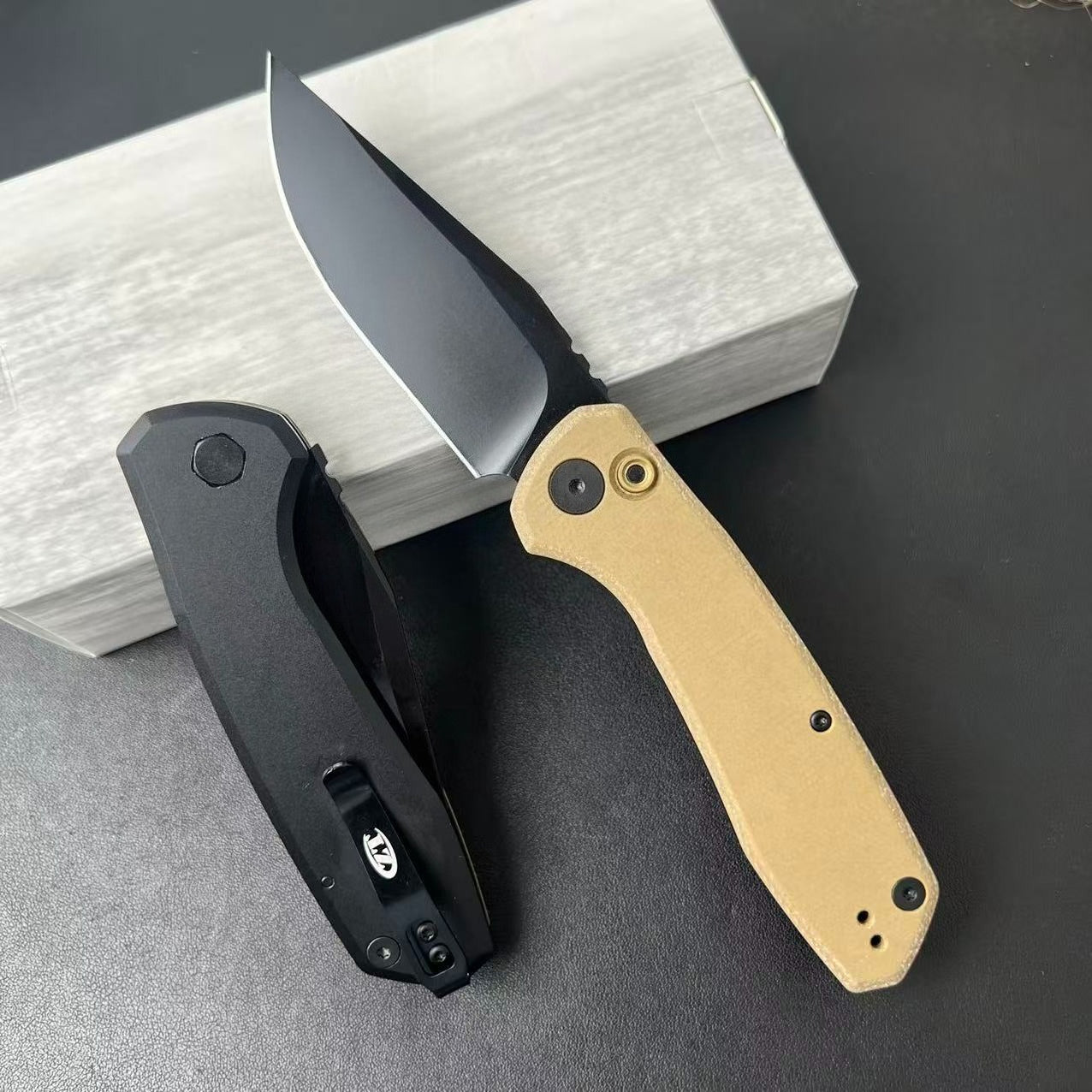 ZT0512 Linen Handle D2 Outdoor Portable Knife