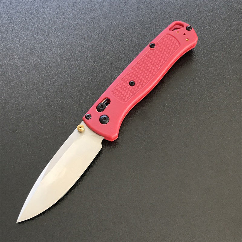 Outdoor BM 535 535S Folding Glass Fiber Camping Pocket Knife