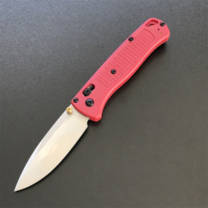 Outdoor BM 535 535S Folding Glass Fiber Camping Pocket Knife