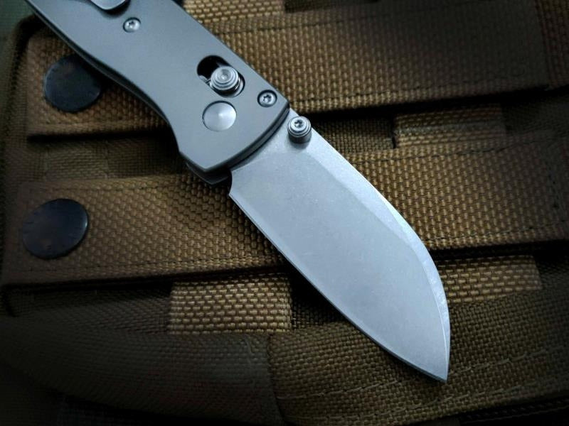 BM535 Mini Titanium Handle Outdoor Knife