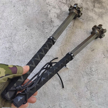 Heavy-Duty Steel Self-Defense Hammer