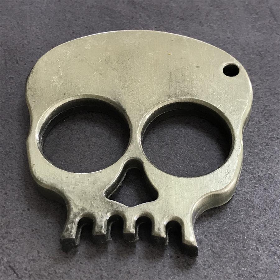 Skull Two-Finger Outdoor Portable EDC Decoration