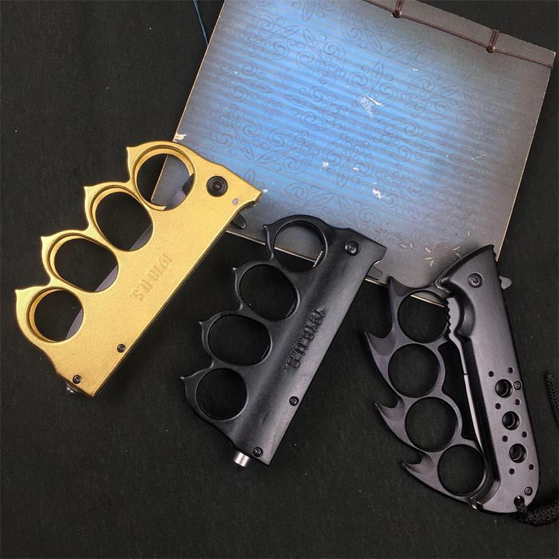 3Cr13 aluminum handle folding knife with packaging