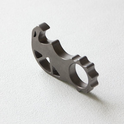 Titanium Monster Bottle Opener Multi-Function Keychain EDC Backpack Tool