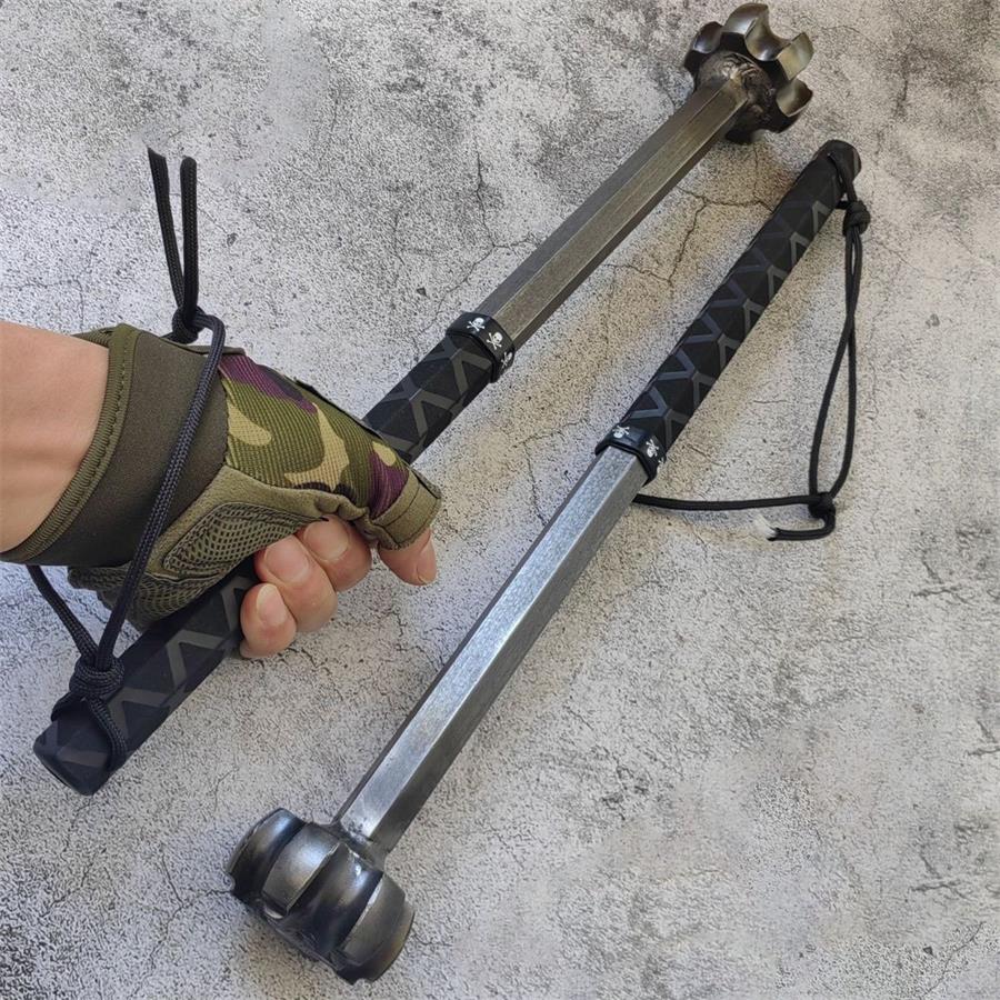 Heavy-Duty Steel Self-Defense Hammer