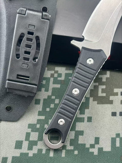 SBK D2 Steel Stonewashed Surface Outdoor Knife