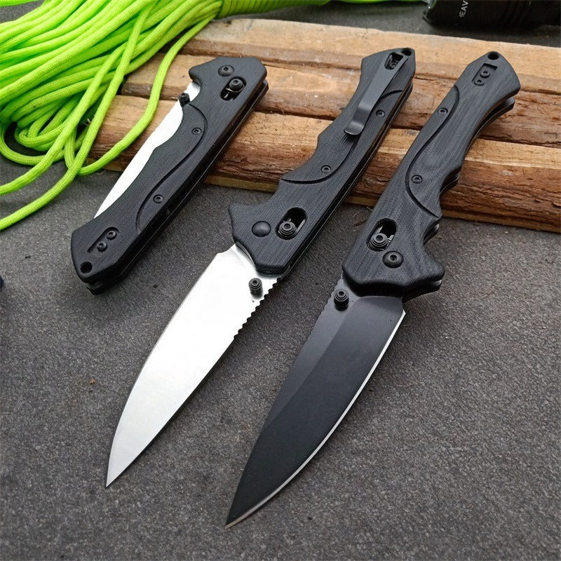 BM615 Mini S30V Outdoor Black Folding Knife