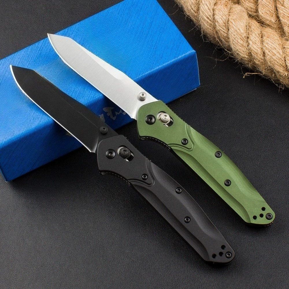 BM940 Aluminum Alloy Handle Outdoor Folding Portable Knife