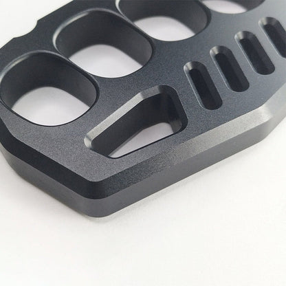 Aluminum Large Rope Hole Black Outdoor Tool