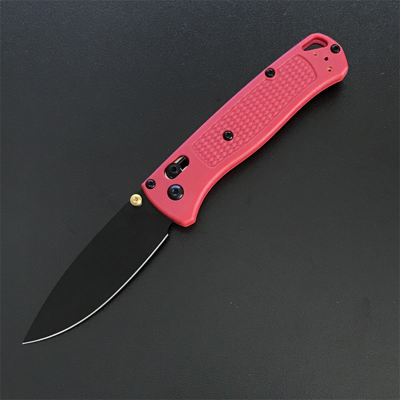 Outdoor BM 535 535S Folding Glass Fiber Camping Pocket Knife