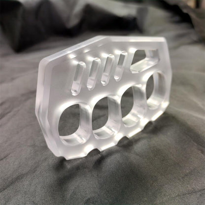 PC Transparent Black Rope Hole Easily Carries Outdoor Tools