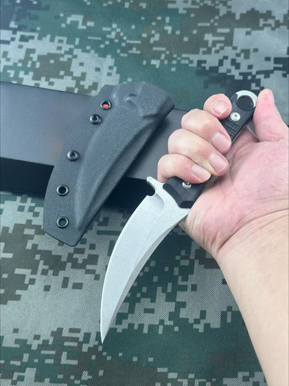 SBK D2 Steel Stonewashed Surface Outdoor Knife