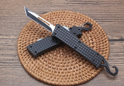 Mini Keychain Black Outdoor Knife