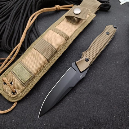 BM140BK Champagne Handle Outdoor Knife