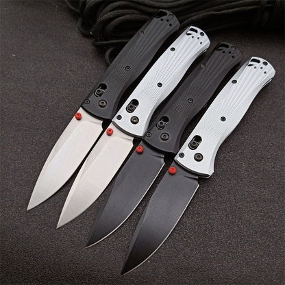 BM535 Bk-4 Titanium Handle Folding Outdoor Knife