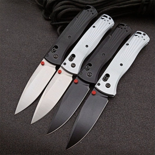 BM535 Bk-4 Titanium Handle Folding Outdoor Knife