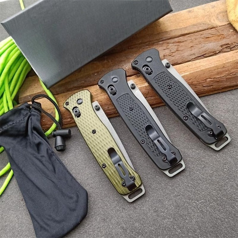 BM537GY Aluminum Alloy Outdoor Folding Knife