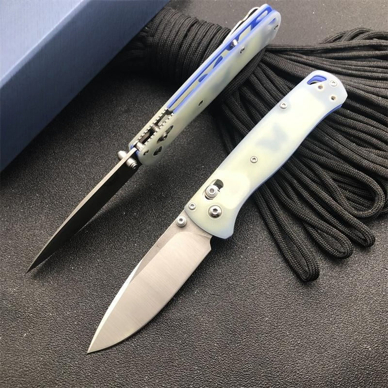 BM535 Gradient Blue G10 Handle S30v Outdoor Folding Knife