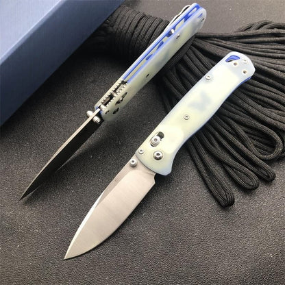 BM535 Gradient Blue G10 Handle S30v Outdoor Folding Knife